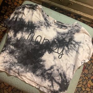 Tie dye crop top!